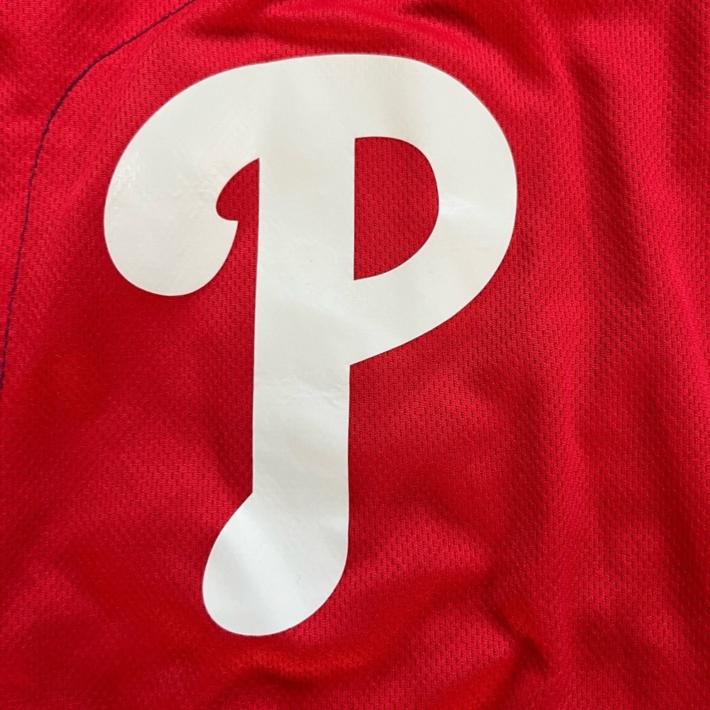 MLB Philadelphia Phillies Button Up Jersey - Picture 3 of 7